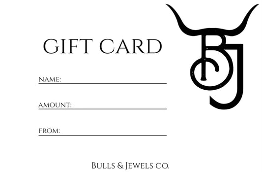 Bulls & Jewels Gift Card