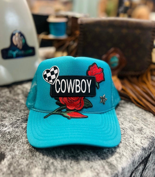 Cowboy trucker hat