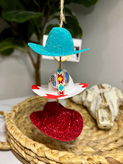 Cowboy Hat Car Charm