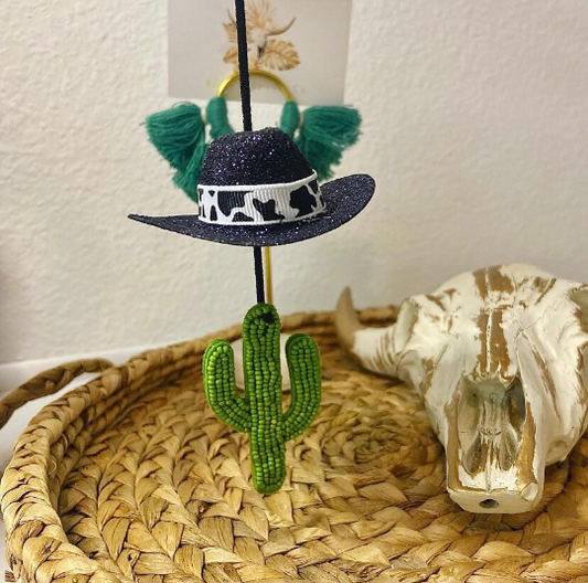 Cowboy Hat Car Charm