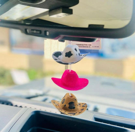 Cowboy Hat Car Charm