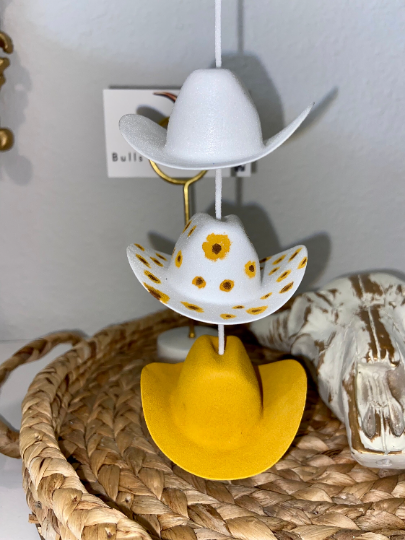 Cowboy Hat Car Charm